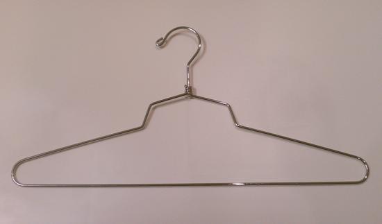 Chrome Steel Blouse Shirt Hangers