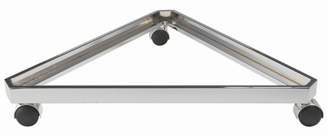 Onlyhangers 2' X 6' 4-Way Gridwall Display Fixture With Rolling Base – Black, Merchandising Rack