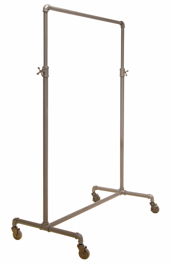 42 inch Adjustable Height Pipe Rolling Rack