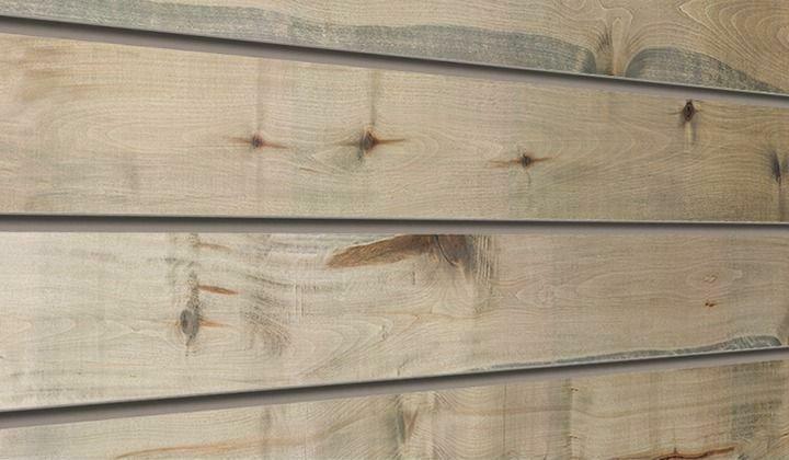 Driftwood Textured Woodgrain Slatwall
