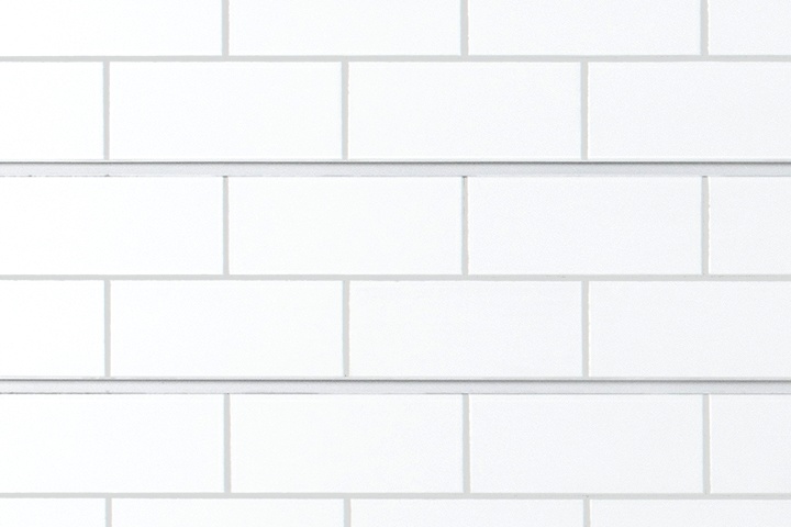 White Tile Slatwall