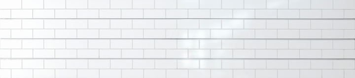 White Subway Tile Slatwall