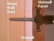 Installing Slatwall Panels