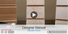 Watch Our New Video About Specialty Designer Slatwall Panels!