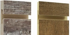 New Woodgrain Melamine Slatwall Offers an Inexpensive Alternative to Full Textured Panels