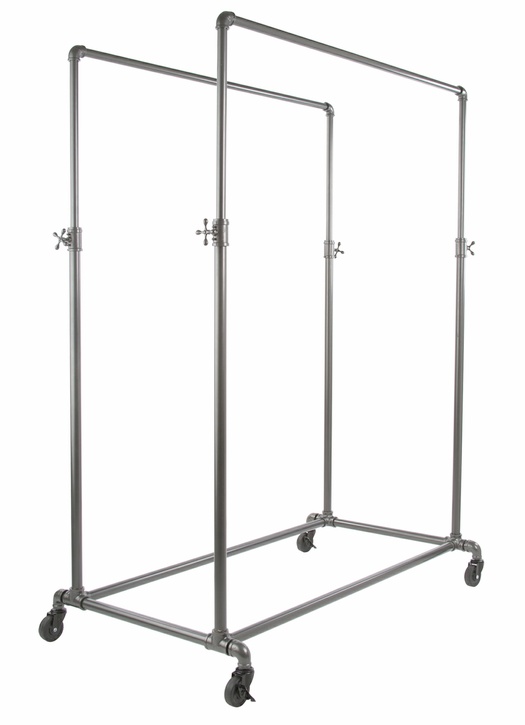 Double Bar Pipe Rolling Rack