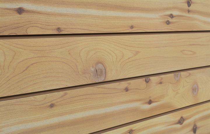 Cedar Woodgrain Textured Slatwall