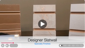 Specialty Slatwall Panels