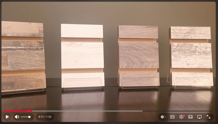 Textured Slatwall Panels - Product Video