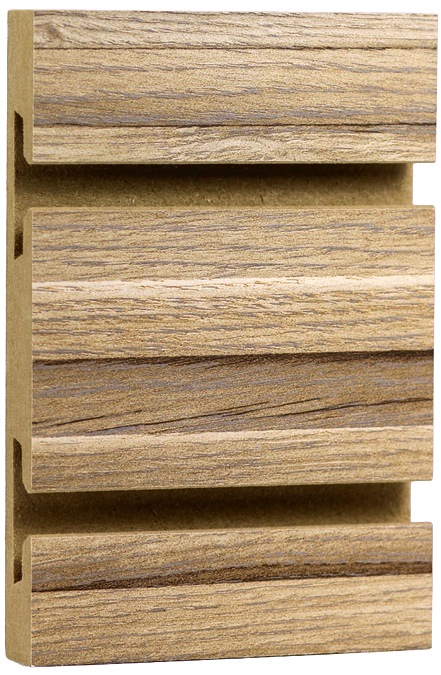 Natural Ash Planks Textured Slatwall