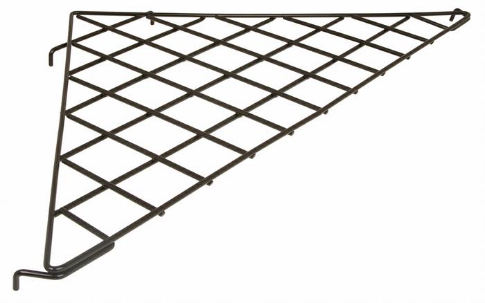 Gridwall Triangular Corner Shelf Mesh Grid Wall Panels Retail Display OW432 
